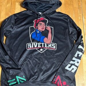 The Riveters Black Hoodie